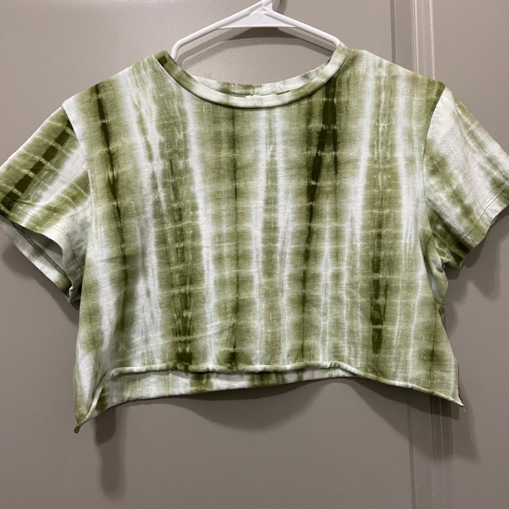 PRINCESS POLLY TIE DYE CROP TEE - Picture 2 of 3